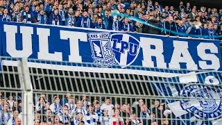 Oprawa i doping Kibiców Kolejorza i ŁKS | Lech - ŁKS (21.10.2023)