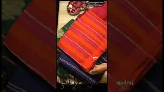 Finest organic linen sarees | Whatsapp 7200268446 for price and enquiry