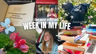 (most stressful) week in my life - Bachelorarbeit-Abgabe, Weltreise Vorbereitungen, Fotoshootings