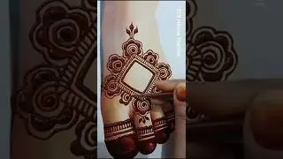 Beautiful Feet Mehndi Design | Mehandi Ka Design #shorts #ytshorts #trending