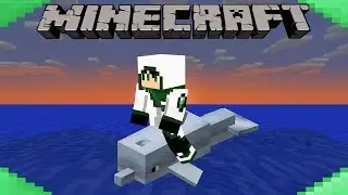 How to ride Dolphins in Minecraft