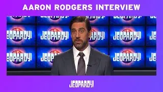 Guest Host Exclusive Interview: Aaron Rodgers | JEOPARDY!