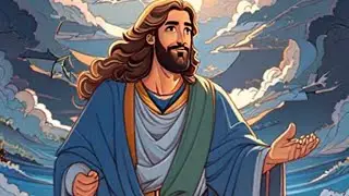 Jesus Calms the Storm 🌊✝️ | Stick Figure Bible Story Animation for Kids (Mark 4:35&ndash;41)