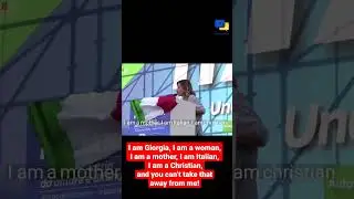 Я &mdash; Джорджия, я &mdash; женщина, я &mdash; мать, я &mdash; итальянка, я &mdash; христианка! Европа ждёт, Мелони!