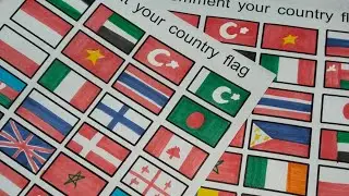 🎨 Drawing World Flags LIVE! 🌍 comment your country flag 📛🇵🇸💝