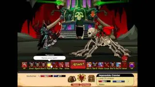 Dragon Fable Kathool Adept vs Impossible Crawler Hard Mode HD