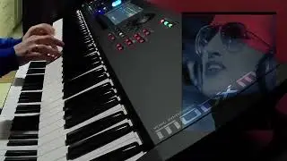 OGGI SONO IO (Alex Britti) MINA - cover keyboard - yamaha modx m7