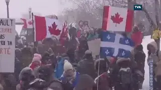 Quebec City protesters rally against COVID-19 mandates