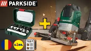 FREZĂ SUPERIOARĂ Parkside POF 1200 D3 + PFB 12 A1 ROM&Acirc;NIA ROM&Acirc;NĂ LIDL