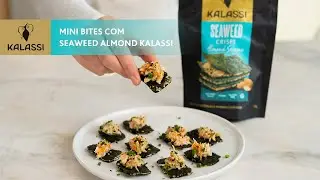 Mini Bites com Seaweed Crisps Amêndoa