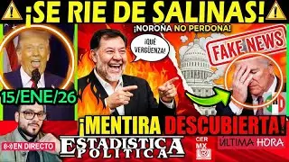 &iexcl;Se le cayo el TEATRO! Noro&ntilde;a EXHIBE a Salinas tan lejos de Trump y tan cerca del PRIAN, DESMENTIDO