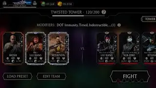 Fatal Twisted Tower Bosses Battle 120