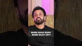 When Shah Rukh made Rajiv cry!