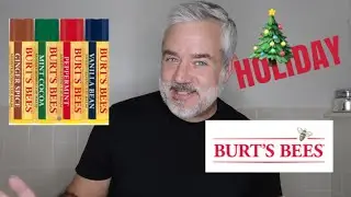BURT'S BEES HOLIDAY CHAPSTICKS REVIEW!
