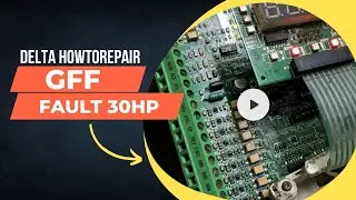 How to repair delta ac drive|| gff problem on power card full detail video and Full solutions.