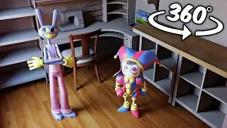 360&ordm; Pomni Breaks Into Jax's House - The Amazing Digital Circus