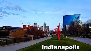 Indianapolis,  Indiana. Exploring the white river state park.