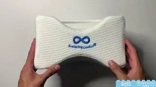 Everlasting Comfort &reg; Knee Pillow for Side Sleepers   Contour Knee Wedge Pillow Review
