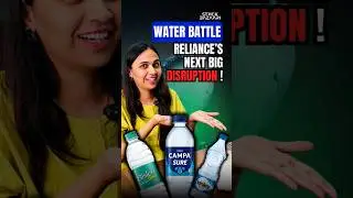 ₹15 Water by Reliance = Industry Disruption? 🚀 #reliance #waterbottle #stockmarket #trending #shorts