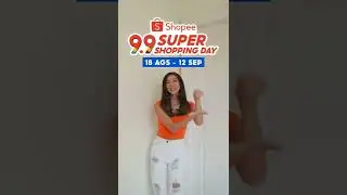 Shopee 9.9 Super Shopping Day 18 AGUSTUS - 12 SEPTEMBER! Ada COD Grati
