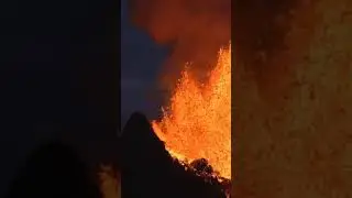 #ICELAND #VOLCANIC #ERUPTION #LAVA #SLOWMOTION SUPER SLOW MOTION 47