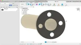 Fusion 360 Flange Modeling (Lesson 02)