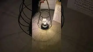 Portable Elegance: Black Iron Artistry Lamp✨ #jhydesign #jhy #lamp  #homedecor #light #christmaslamp