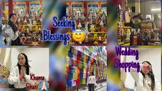 Seeking Blessings for NEW YEAR beginning 🙏🏻 || Shadi ki Shopping shuru guys 😚 || TAMANG FAMILY VLOG
