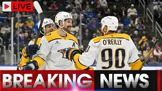 My NHL BEST BET Tonight: Hurricanes vs Predators OVER 5.5 Goals 🔴 LIVE BREAKING NEWS