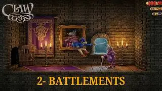 Captain Claw 🏴&zwj;☠️ Gameplay | Battlements | Walkthrough | Roman Gaming