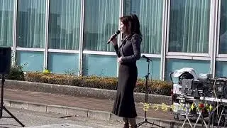 🎤特別出演…『愛人/テレサ・テン』Coverさっちゃん✨🥀✨第36回羽生市農業まつりにて...✨