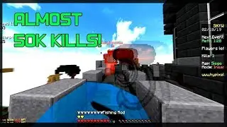 THE GRIND TO 50,000 KILLS (Hypixel Skywars)