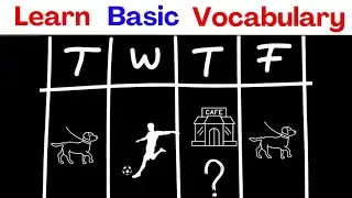 Beginners English Vocabulary - Talking About The Future (Comprehensible Input) A2 初学者英语