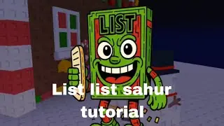 How to get List list list sahur tutorial (ROBLOX) #roblox #brainrot #robloxedit #games 