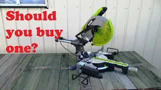 Обзор торцовочной пилы Ryobi 305 мм с двумя скосами после 12 месяцев использования