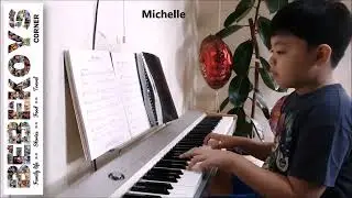 MICHELLE | BEATLES PIANO COVER BY AARON JAMES | Bebekoys Corner