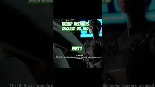 Trump Starts Up Enclave Oil Rig in Fallout 4 #fallout #gaming #shorts #fyp