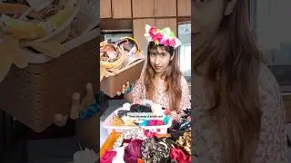 How to organise hair accessories |Amazon Finds | Diwali | #amazonfinds #organising #hairaccessories