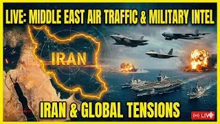 📡 OSINT LIVE | Air Radar, ATC Radios & EAMs &ndash; Middle East