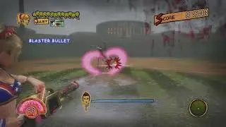 Lollipop Chainsaw - How to beat the Zombie Baseball Game [HD] (Xbox 360)