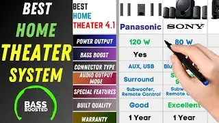 Best Home Theater in 2023 | Best Sound Bar Speaker | 4.1 Best Home Theater System