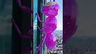 A Crystal Ant Conquers Taipei 101#Cat&rsquo;s Street Mishap! #reels#catvideos #funnycatvideos#funny #cute