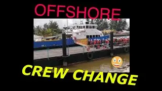 OFFSHORE CREW CHANGE BY BOAT