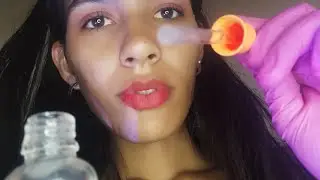 ASMR CASEIRINHO: LIMPANDO SUA PELE ( MAS DE VERDADE).