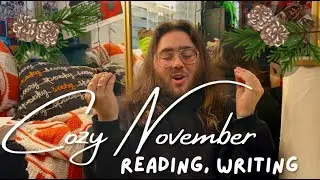 cozy november | library books, gothic bookish gift guide, reading nook, winter book recs