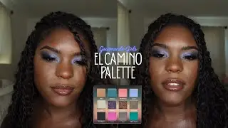 Gourmande Girls El Camino Palette Tutorial 🩵 #eyeshadowtutorial