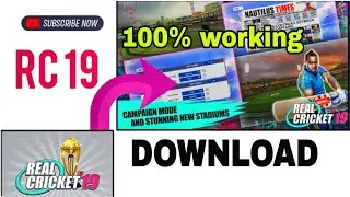 HOW TO DOWNLOAD RC 19 IN 2023• NEW TRICK REAL CRICKET 19 DOWNLOAD• RC 19 DOWNLOAD  #Rc19 #Rc22 #Rc20