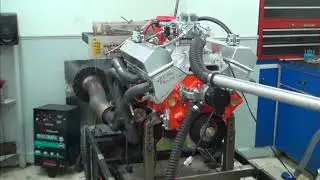 SBC 498HP 383 STROKER ENGINE DYNO RUN FOR WILLIAM BROWN BY WHITE PERFORMANCE AND MACHINE