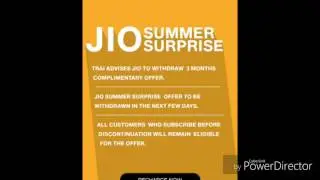 JIO OFFER ENDS 😟 | TRAI Banned Jio Summer Surprise offer