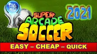 Super Arcade Soccer 2021 Trophy/Achievement Guide | EASY METHOD